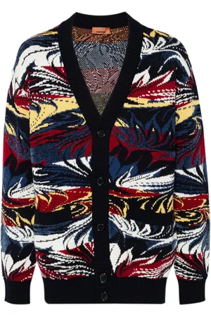 Missoni Patterned intarsia-knit cardigan