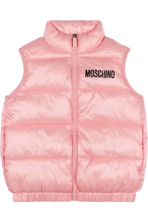 Moschino Logo-print puffer vest
