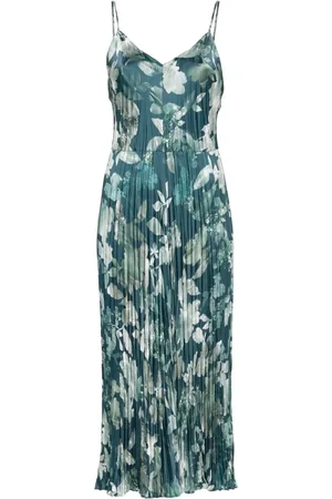 Vince Shimmer Lake midi dress