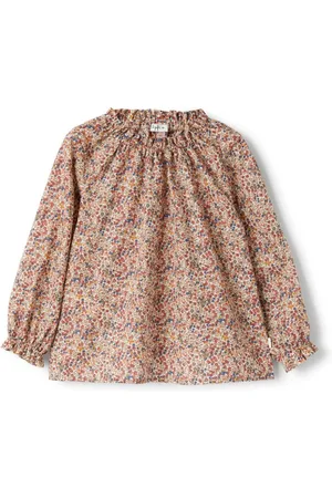 Il gufo Floral-print blouse