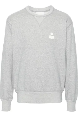 Isabel Marant Flocked-logo sweatshirt