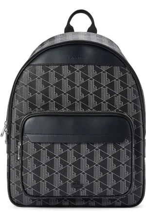 Lacoste Monogram-print backpack