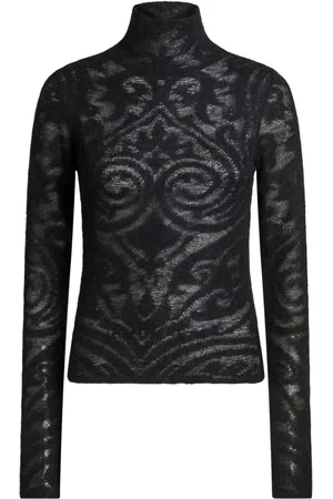 Etro Roll-neck jacquard sweater