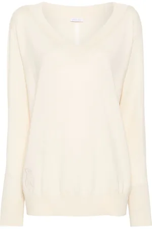 Patrizia Pepe Logo-embossed sweater