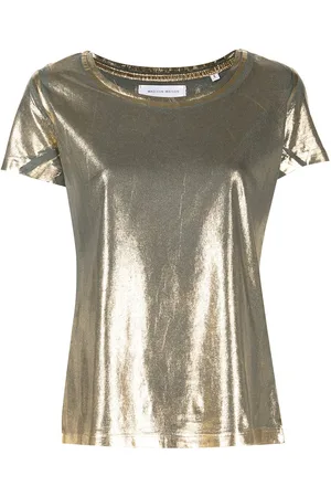 Madison.Maison Metallic lam?? T-shirt