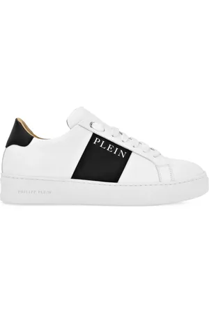 Philipp Plein Lo-Top Leather Sneakers