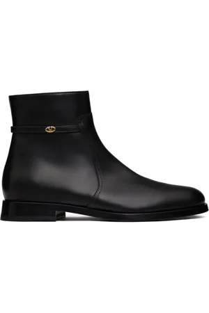 VALENTINO GARAVANI VLogo calf leather ankle boots