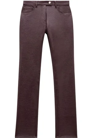 Courrèges 5 Pockets vinyl pants
