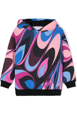 PUCCI Junior Iride-print hoodie
