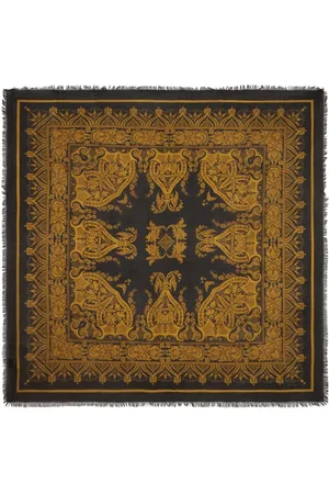 Etro Paisley-print frayed shawl