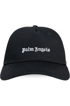 Palm Angels Logo-embroidered baseball cap