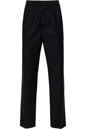 Ami Pinstriped trousers