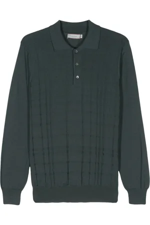 CANALI Crew-neck merino-wool sweater