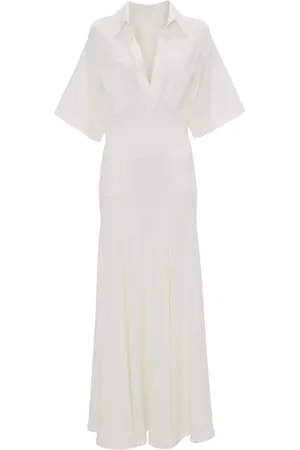 Victoria Beckham Panelled knitted maxi dress