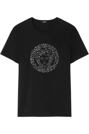 VERSACE Medusa embellished T-shirt