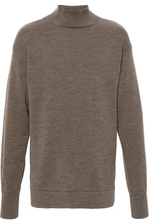 Maison Margiela Virgin-wool high-neck sweater