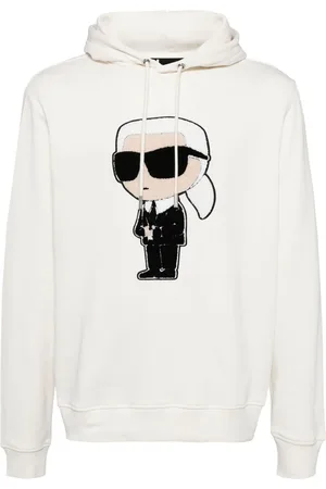 Karl Lagerfeld Patch hoodie
