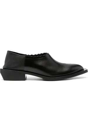 Moschino 40mm Cuban heel loafers
