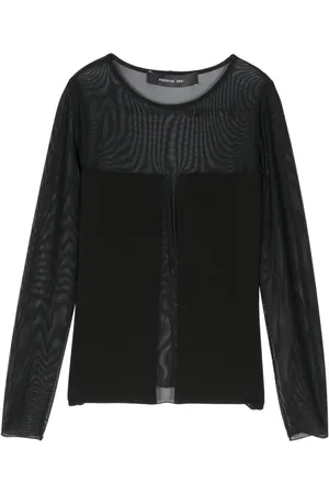 FEDERICA TOSI Semi-sheer T-shirt