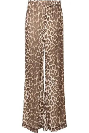 ZIMMERMANN Illustration flared trousers