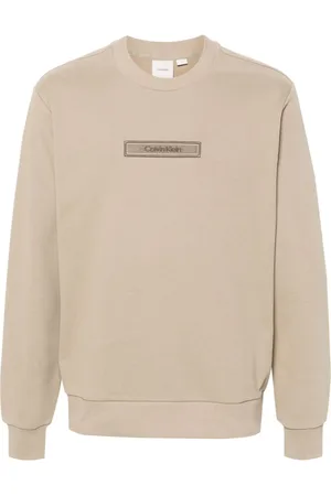 Calvin Klein Logo-patch sweatshirt