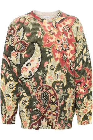 Etro Paisley-jacquard sweater