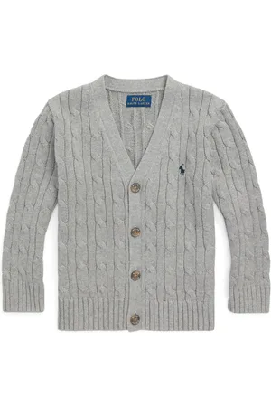 Ralph Lauren Polo Pony-embroidered cotton cardigan