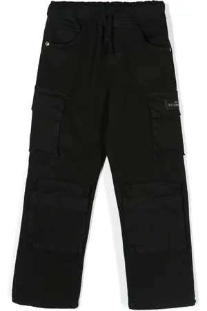 John Richmond Twill-weave cargo trousers
