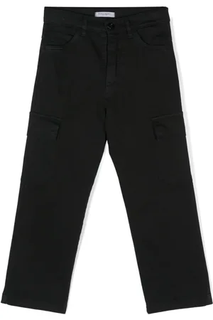 Paolo Pecora Logo-tag cargo pants