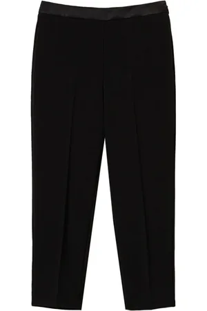 Twin-Set Flannel straight-leg trousers
