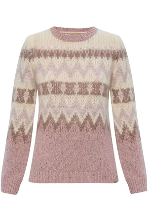 Woolrich Intarsia-knit long sleeve jumper