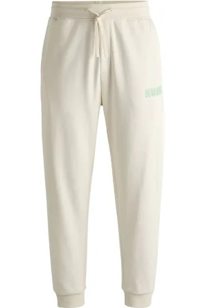 HUGO BOSS Logo-print cotton track pants