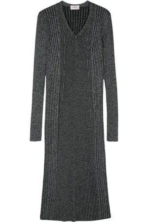 MRZ Ribbed-knit midi dress