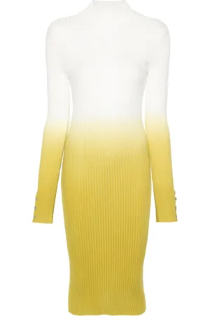 Liu Jo Ombré knit midi dress