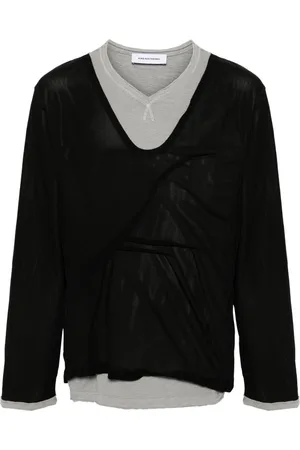 Kiko Kostadinov Mesh long-sleeve sweater