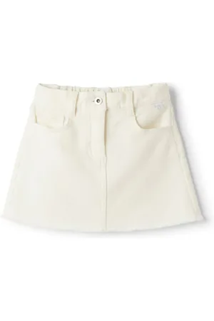 Il gufo Frayed-hem mini skirt