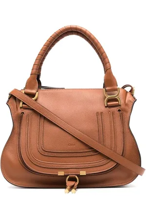 Chloé Marcie grained-leather tote bag