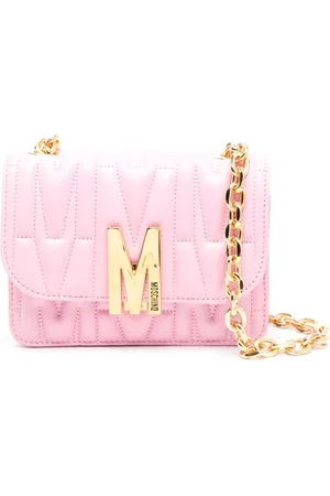Moschino Monogram-embossed shoulder bag