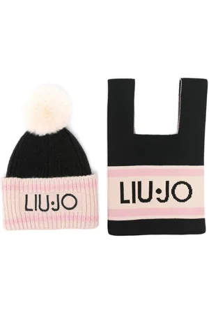 Liu Jo Logo-embroidered beanie hat