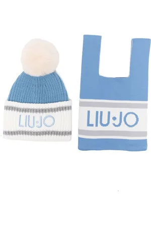 Liu Jo Logo-embroidered beanie hat