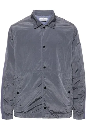 Stone Island Logo-embroidered jacket