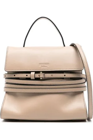 Moschino Logo-debossed tote bag