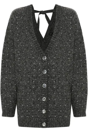 Pinko Crystal-embellished cardigan