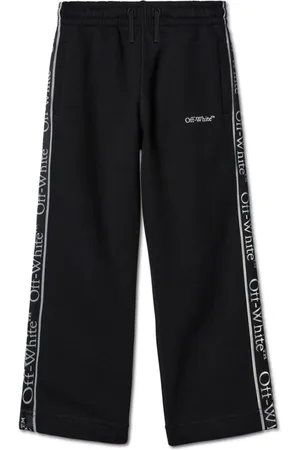 OFF-WHITE Bookish Logo Band track pants