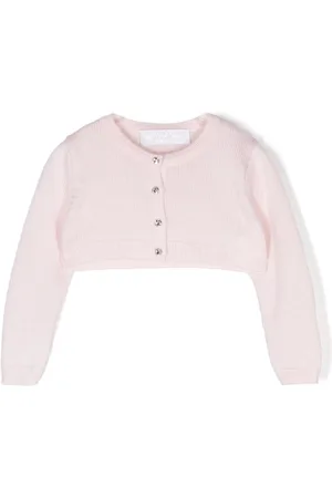 COLORICHIARI Crystal-embellished buttons cardigan
