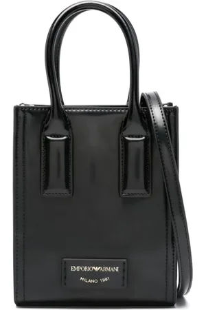 Emporio Armani Brushed-finish mini bag