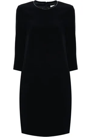 PESERICO SIGN Bead-embellished midi dress