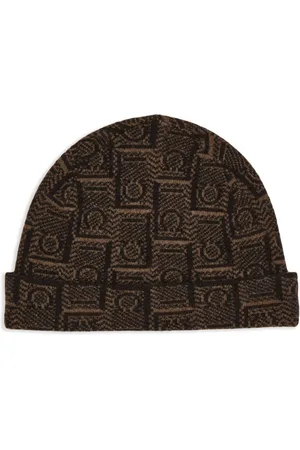 Salvatore Ferragamo Monogram patterned beanie