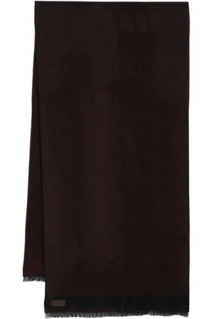 CANALI Logo-tag scarf