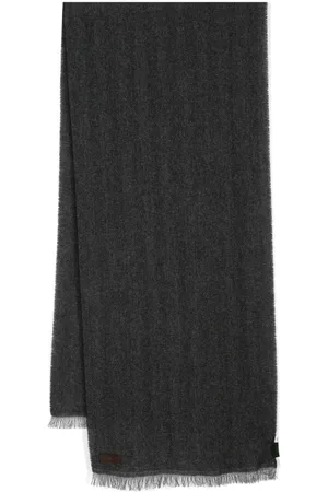 CANALI Herringbone scarf